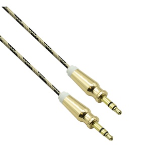Cable Reforzado 3.5 Auxiliar Colores Metal Grueso Agujeta