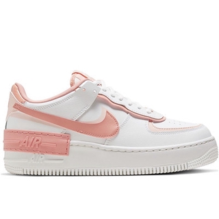 Zapatos para correr Nike Wmns Air Force 1 Shadow unisex unisex blancos/lavados Coral-Pink (4)