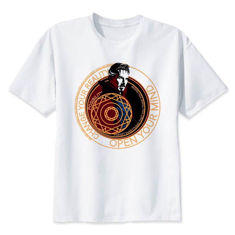 doctor Strange Dr. Strange verano Hip Hop camiseta hombres Streetwear gráfico tees pri
