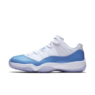 niza zapatos nike para hombre air jordan 11 bajo aj11 zapatos de baloncesto de moda zapatos deportivos blanco/azul venta