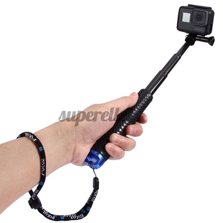 Handheld PULUZ PU150 3C Extendable Pole Monopod Selfie Stick for Action Camera HOT SALE
