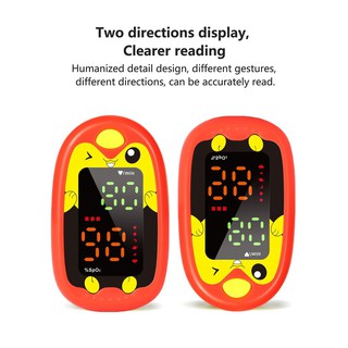 Mini oxímetro recargable TFT pantalla para niños oxímetro de oxígeno en sangre y punta de dedo/monitor de salud para niños-oxímetro
