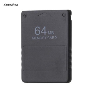 dow Black 64M Memory Card Game Save Saver Data Stick Module for PS2 PS (1)