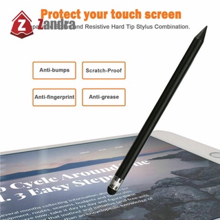 zd precision stylus lápiz de pantalla táctil para iphone ipad samsung tab (3)