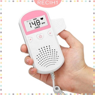 Doppler Monitor De Tasa Fetal En Casa Embarazo Embarazada (1)