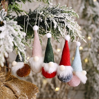 lanai mini colgante de navidad lindo gnomos decoración de navidad decoración del hogar adornos multicolor regalos muñeca navidad enana/multicolor