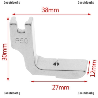 gooutdoorhg industrial máquina de coser accesorios plisado plano arrugado prensatelas pie p50 pie (9)