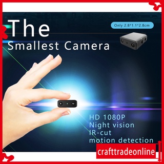 [crafttradeonline] xd mini hd 1080p cámara encubierta visión nocturna con este coche casa dash spy