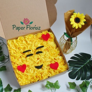 (Emoticon) Caja de flores Caracter/cestas de flores/flores de carácter/cubo Caracter