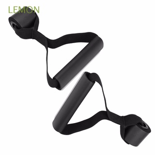 LEMON Indoor Sports Resistance Bands Training Exercise Home Fitness Over Door Anchor New Pilates Latex Tube Yoga Hot Elastic Band