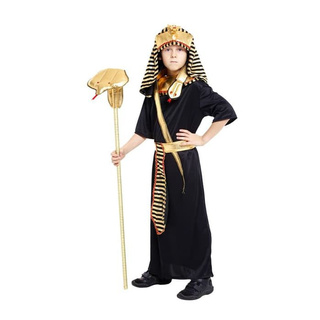 Egipto faraón disfraz de niño niño disfraz de los niños de halloween egipcio faraón 2