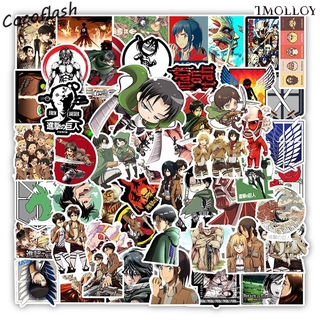 [T] 10/50Pcs/lot Attack on Titan Cartoon Anime Graffiti Sticker