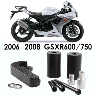 Para Suzuki Gsxr600 Gsxr750 Gsxr 600 750 2006 2007 2008 2009 2010 piezas De Motocicleta sin marco De Corte deslizadors Crash protector De protección