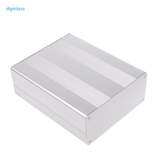 dignidad caja de aluminio caja caso proyecto electrónico para placa pcb diy 130x110x50mm