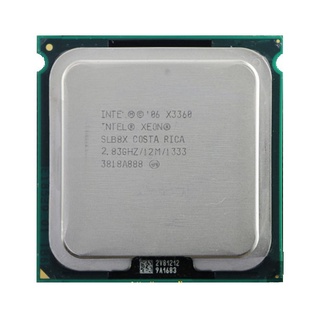 intel xeon X3360 Quad Core 2.83GHz LGA 775 95W 12M Cache Server CPU Processors