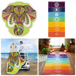 Mandala manta elefante tapiz colgante de pared tapiz