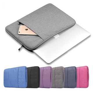 Portátil Denim portátil bolsa de almacenamiento bolsa de 11 pulgadas Ipad Macbook Air Pro notebook viaje negocios bolsa a prueba de golpes