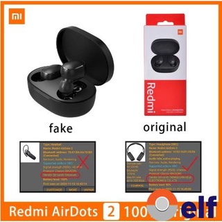 Xiao Mi Red Airdots 2 True Black Auriculares inalámbricos Bluetooth 5.0 Tws Air Dots Auriculares