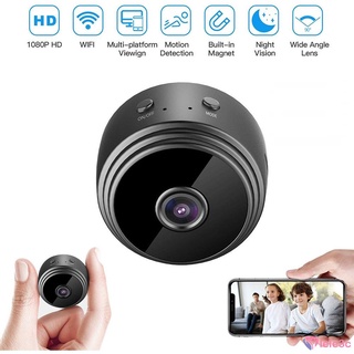 Wifi Mini cámara APP Monitor remoto de seguridad del hogar 1080P cámara IP IR noche magnética cámara inalámbrica Dropship A9 lele