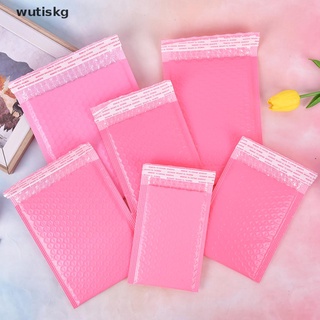 Wutiskg 10x Pink Bubble Bag Mailer Plastic Padded Envelope Shipping Bag Packaging MX
