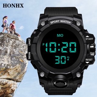 [-FENGSIR-] HONHX Luxury Mens Digital LED Watch Date Sport Men Outdoor Electronic Watch