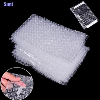 Sun1> 10*15Cm 50X transparente a prueba de golpes reciclable pequeñas bolsas de embalaje bolsas de envoltura de burbujas