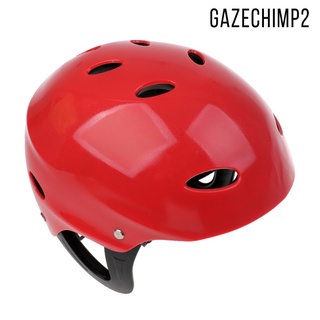 [GAZECHIMP2] 2 cascos de seguridad para deportes acuáticos para adultos, Kayak, canoa, color rojo (4)