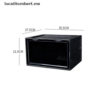 【lucaiitombert】 Shoe Box Display Collection Storage Box Sneakers Storage Style Acrylic Shoe Box [MX] (4)