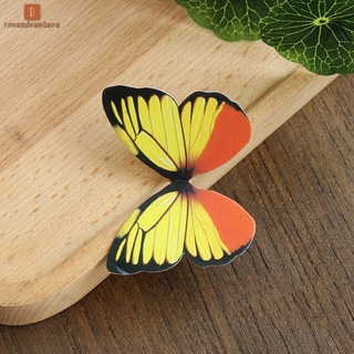 La Fairy 50pcs mariposas comestibles arco iris DIY Cupcake hadas tartas decoración springtome mariposa navidad (6)