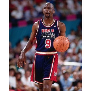 n48V Auténtico Jersey Team USA 1992 Michael Jordan