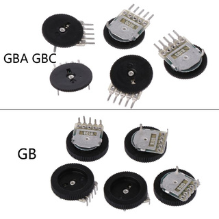 [fresh] 5 interruptores de volumen de repuesto para game boy gb gba gbc placa base potenciómetro