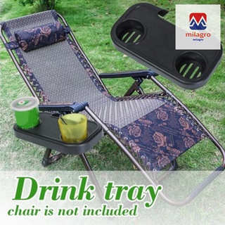 portátil plegable silla lateral bandeja casual para bebida camping picnic al aire libre playa jardín