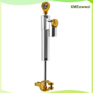 [xmeewwzi] amortiguadores de dirección universales de aluminio, control de seguridad inverso lineal ajustable para kawasaki para honda