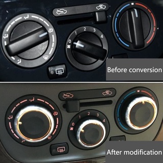 PETR 3 Pcs Air Condition Knob Car A/C Heater Control Switch For Nissan Tiida NV200 Livina Geniss (6)