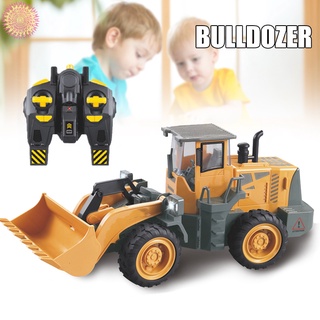recargable rc bulldozer inalámbrico control remoto excavadora creativo camión modelo novedad juguetes regalo para niños