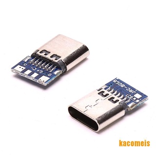Conector Tipo C 5 pzs 14 pines enchufe hembra reinetacle a través De agujeros Pcb Gnr