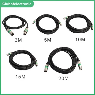 [clubofelectronic] Cable Adaptador De audio De 3 pines Macho a Xlr 3 pines hembra Para micrófono Xlr