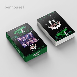 benhouse 54 Unids/set Kpop Stray Kids Chirstmas EveL Lomo Card Photocard Postales