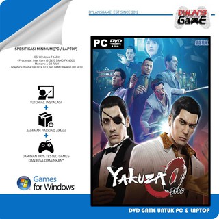 Yakuza 0 Gaming PC DVD GAME PC/LAPTOP