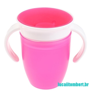 () 360 grados se puede girar magic cup baby learning beber taza a prueba de fugas niño (9)