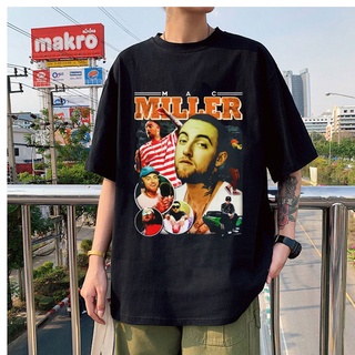 Venta Caliente Mac Miller T-shirt Álbum Círculos Moda Streetwear American Rapper De Gran Tamaño Manga Corta Cuello Redondo Hombres Camisetas