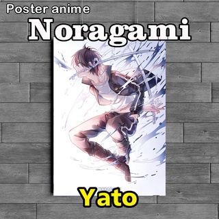 Póster de Anime noragami Yato a todo Color de calidad especial hd limited