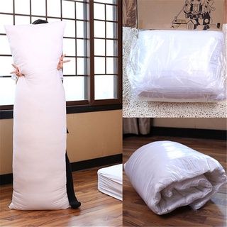 Nuevo 50*150cm blanco PP algodón Anime Dakimakura abrazo almohada interior del cuerpo cojín shbarbie