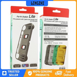 【lingzhi】Hard Case For Nintend For Switch Lite Full Protection Cover TPU shell case (1)