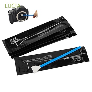 LUCIA Cleaning Tool Sensor Cleaning Swabs Dust-Free Cleaner Swab Camera Cleaning kit 16mm Digital Camera for Camera CCD Sensor Full-Frame APS-C Sensors Lens Cleaning Brush