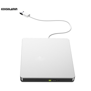 goodlamin usb 3.0 unidad externa dvd-rom cd-rw dvd-rw quemador lector de reproductor para laptop pc