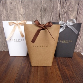 ropeshoes negro cajas de regalo blanco suministros de envoltura de caramelo caja de galletas 5pcs boda dragee papel kraft merci bolsas de regalo (6)