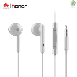 Audífonos MI Original Huawei Honor Earphone AM115 Wired Half In-ear audífonos 3.5mm Jack con Microphone Control de volumen para Huawei P