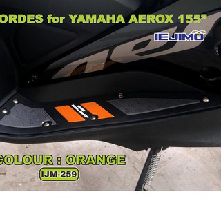 Bordes Aerox 155/alfombra de goma Aerox 155/ Aerox 155 accesorios 069