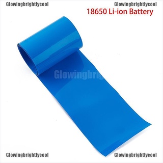 [Glowing] 30 mm 18650 batería de Li-ion tubo termorretráctil tubo de Li-ion envoltura de la piel PVC brillantebrightlycool